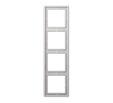 Рамка четырехместная Jung LS984LG Рамка четырехместная Jung LS984LG