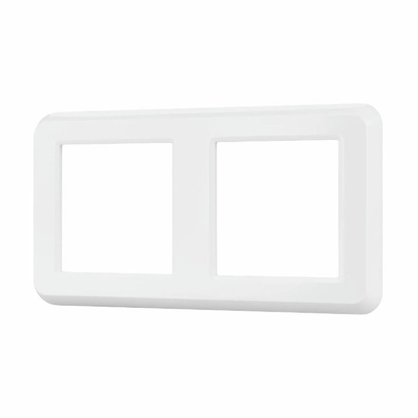 Рамка двухместная Arlight FRM-VERSA-PL-2-WH 043776