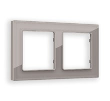 Рамка двухместная Ambrella Volt Platos AF330502