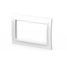 Рамка для двухместной розетки без заземления ELBI Zena 608-015600-908