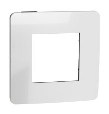Рамка 1-постовая Schneider Electric Unica New NU280256