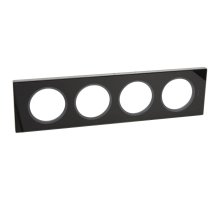 Рамка 4-постовая Legrand Celiane смальта графит 069304