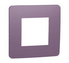 Рамка 1-постовая Schneider Electric Unica New NU280214