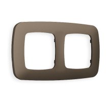 Рамка двухместная Ambrella Volt Ecta OF140632