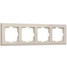Рамка на 4 поста Werkel Stark слоновая кость W0041803 4690389161896