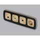 Лицевая панель для HDMI розетки Ambrella Volt Omega OP6140