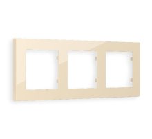 Рамка трехместная Ambrella Volt Techno AF220303