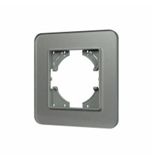 Рамка стеклянная на 1 пост Arlight FRM-OMALI-GS-1-GR 049665