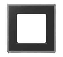 Рамка одноместная Jung AV581GLMSW Рамка одноместная Jung AV581GLMSW