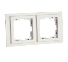 Рамка на 2 поста Mono Electric Larissa слоновая кость 103-010100-161
