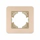 Рамка алюминиевая на 1 пост Arlight FRM-AKIRY-SFAL-1-GD 049686