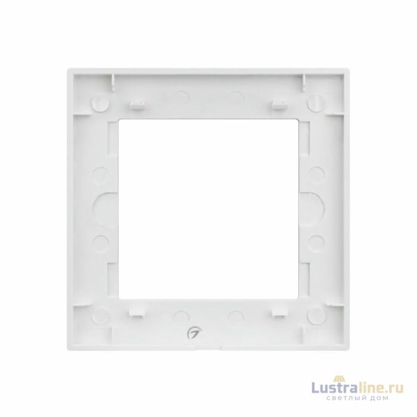 Рамка одноместная Arlight FRM-GLARE-GS-1-WH 043786