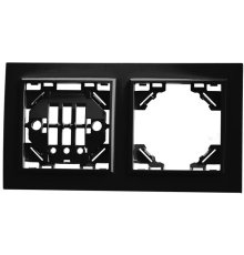 Рамка 2-местная горизонтальная Stekker PFR00-9002-03 39483