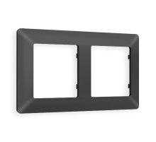 Рамка двухместная Ambrella Volt Line AF110802