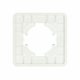 Рамка стеклянная на 1 пост Arlight FRM-OMALI-GS-1-WH 049648