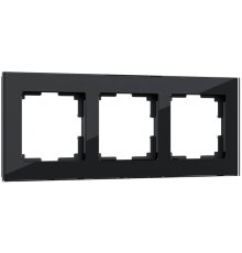 Рамка Werkel Favorit на 3 поста черный W0031108 4690389159787