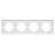 Рамка на 4 поста пластиковая Arlight FRM-PERIO-PL-4-WH 049758