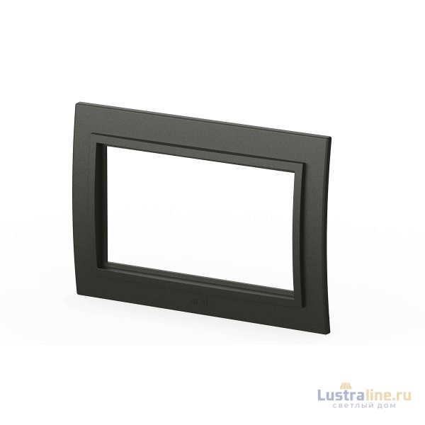 Рамка для двухместной розетки без заземления ELBI Zena 608-011100-908