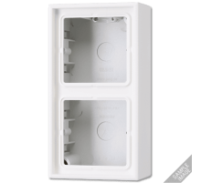 Коробка двухместная Jung LS582ASW