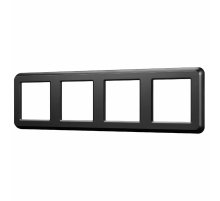 Рамка четырехместная Arlight FRM-VERSA-PL-4-BK 045188