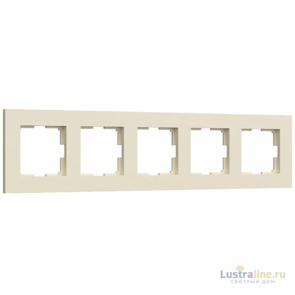 Рамка на 5 постов Werkel Slab (айвори софт) W0052962 4690389207938 a067787