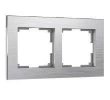 Рамка на 2 поста Werkel Aluminium алюминий W0021706 4690389158032