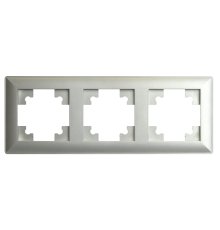 Рамка трехместная Stekker PFR00-7003-03 Катрин 39799