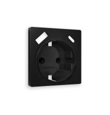 Лицевая панель для розетки с/з со шторками 2USB A+C Ambrella Volt Alfa AP8100
