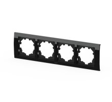 Рамка четырехместная ELBI Zena Platin 500-073300-228