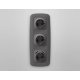 Лицевая панель для розетки с/з со шторками 2USB A+A Ambrella Volt Omega OP6590