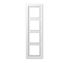 Рамка четырехместная Jung LSD984WW Рамка четырехместная Jung LSD984WW