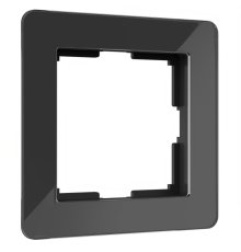 Рамка на 1 пост Werkel Acrylic черный 4690389184826 W0012708