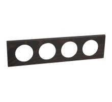 Рамка 4-постовая Legrand Celiane венге 069204