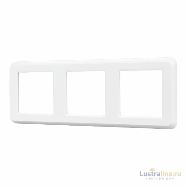 Рамка трехместная Arlight FRM-VERSA-PL-3-WH 043782