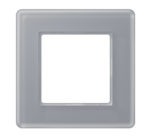 Рамка одноместная Jung AV581GLMKG