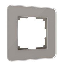 Рамка Werkel Elite на 1 пост дымчатый W0012417 4690389180644