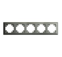 Рамка пятиместная Stekker PFR00-7005-06 Катрин 39811
