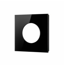 Рамка стеклянная на 1 пост Arlight FRM-GLARE-GC-1-BK 043833