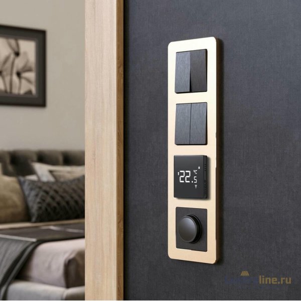 Рамка на 4 поста Werkel Platinum шампань 4690389184529 W0042611
