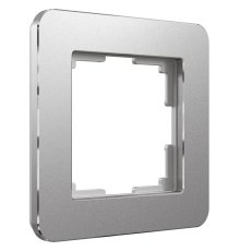 Рамка на 1 пост Werkel Platinum алюминий 4690389184413 W0012606