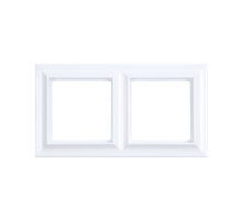 Рамка двухместная Jung EPS482WWM