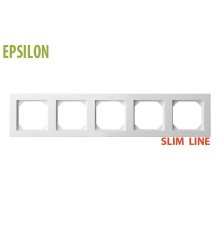 Рамка пятиместная Liregus Epsilon 28-0425