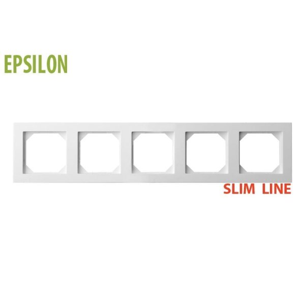 Рамка пятиместная Liregus Epsilon 28-0425