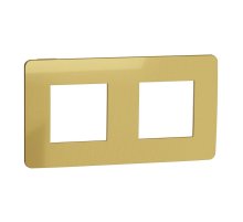 Рамка 2-постовая Schneider Electric Unica New NU280460