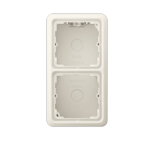 Коробка двухместная Jung CD582AW