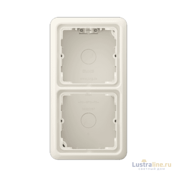 Коробка двухместная Jung CD582AW