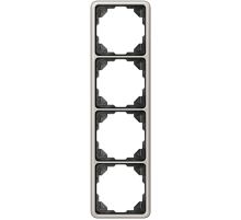 Рамка четырехместная Jung CD584PT Рамка четырехместная Jung CD584PT