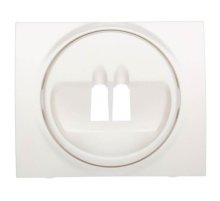 Лицевая панель Legrand Galea Life розетки акустических систем перламутр 771500