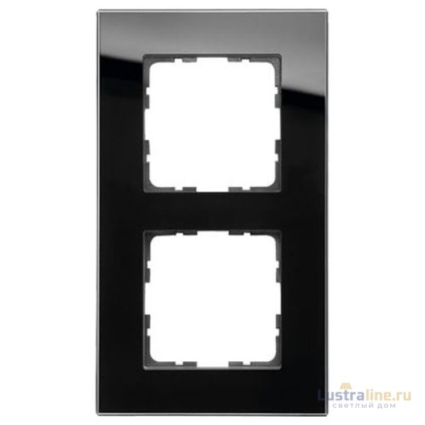 Рамка Jasmart G-Glass 2-постовая G1002GB