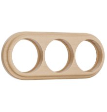 Рамка Werkel Legend на 3 поста светлый бук W0035224 4690389166587